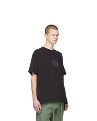 T-shirt à col rond imprimé noir Fear Of God