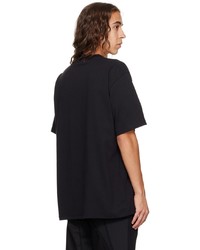 T-shirt à col rond imprimé noir JW Anderson