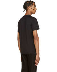 T-shirt à col rond imprimé noir Givenchy