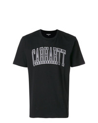 T-shirt à col rond imprimé noir Carhartt