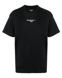 T-shirt à col rond imprimé noir Carhartt WIP