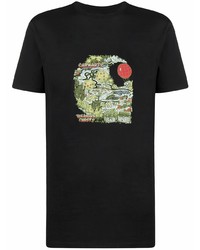 T-shirt à col rond imprimé noir Carhartt WIP