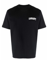 T-shirt à col rond imprimé noir Carhartt WIP