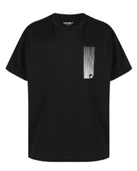 T-shirt à col rond imprimé noir Carhartt WIP