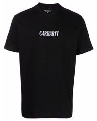 T-shirt à col rond imprimé noir Carhartt WIP