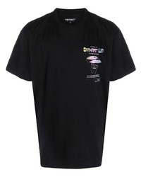 T-shirt à col rond imprimé noir Carhartt WIP