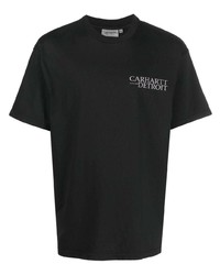 T-shirt à col rond imprimé noir Carhartt WIP