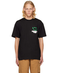 T-shirt à col rond imprimé noir CARHARTT WORK IN PROGRESS