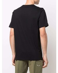 T-shirt à col rond imprimé noir PS Paul Smith