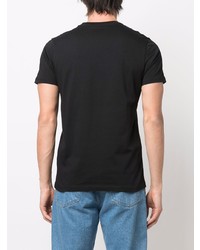 T-shirt à col rond imprimé noir PS Paul Smith