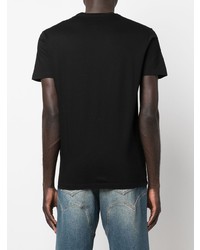 T-shirt à col rond imprimé noir DSQUARED2