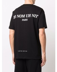 T-shirt à col rond imprimé noir Ih Nom Uh Nit