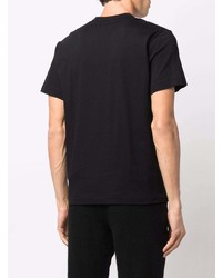 T-shirt à col rond imprimé noir Comme Des Garcons Homme Plus