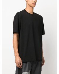 T-shirt à col rond imprimé noir Comme Des Garcons SHIRT