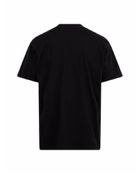 T-shirt à col rond imprimé noir Supreme