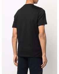 T-shirt à col rond imprimé noir PS Paul Smith