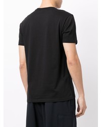 T-shirt à col rond imprimé noir PS Paul Smith