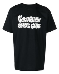 T-shirt à col rond imprimé noir CRENSHAW SKATE CLUB