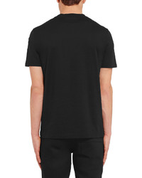 T-shirt à col rond imprimé noir Givenchy