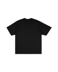 T-shirt à col rond imprimé noir Supreme