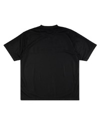 T-shirt à col rond imprimé noir Supreme