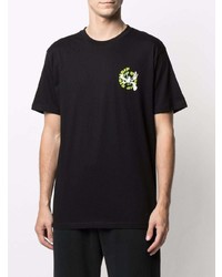 T-shirt à col rond imprimé noir RIPNDIP