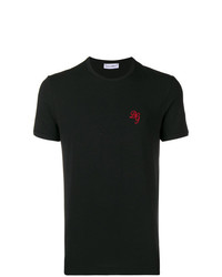 T-shirt à col rond imprimé noir Dolce & Gabbana Underwear