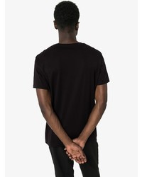 T-shirt à col rond imprimé noir Givenchy