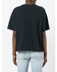 T-shirt à col rond imprimé noir Enfants Riches Deprimes