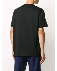 T-shirt à col rond imprimé noir Givenchy