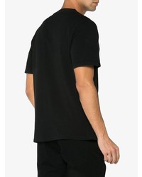 T-shirt à col rond imprimé noir JW Anderson