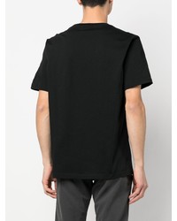 T-shirt à col rond imprimé noir PS Paul Smith