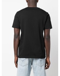 T-shirt à col rond imprimé noir PS Paul Smith