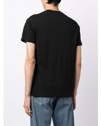 T-shirt à col rond imprimé noir PS Paul Smith