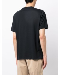 T-shirt à col rond imprimé noir PS Paul Smith