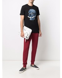 T-shirt à col rond imprimé noir PS Paul Smith