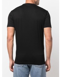 T-shirt à col rond imprimé noir DSQUARED2