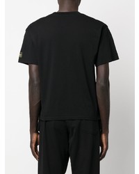 T-shirt à col rond imprimé noir Raf Simons