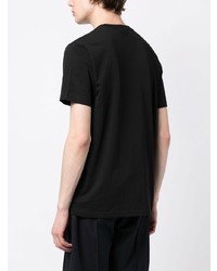 T-shirt à col rond imprimé noir PS Paul Smith