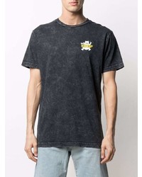 T-shirt à col rond imprimé noir RIPNDIP