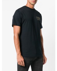T-shirt à col rond imprimé noir Vans