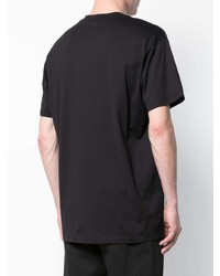 T-shirt à col rond imprimé noir Givenchy