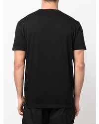 T-shirt à col rond imprimé noir DSQUARED2