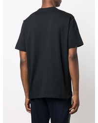 T-shirt à col rond imprimé noir PS Paul Smith