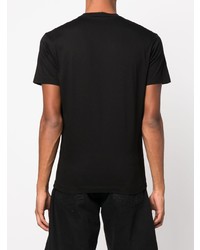 T-shirt à col rond imprimé noir DSQUARED2