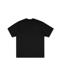 T-shirt à col rond imprimé noir Supreme