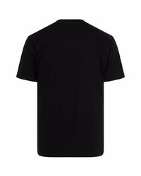 T-shirt à col rond imprimé noir Supreme