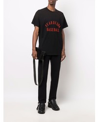 T-shirt à col rond imprimé noir Fear Of God