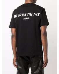 T-shirt à col rond imprimé noir Ih Nom Uh Nit