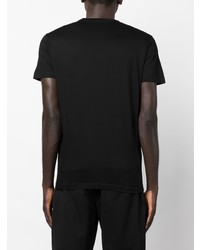 T-shirt à col rond imprimé noir DSQUARED2